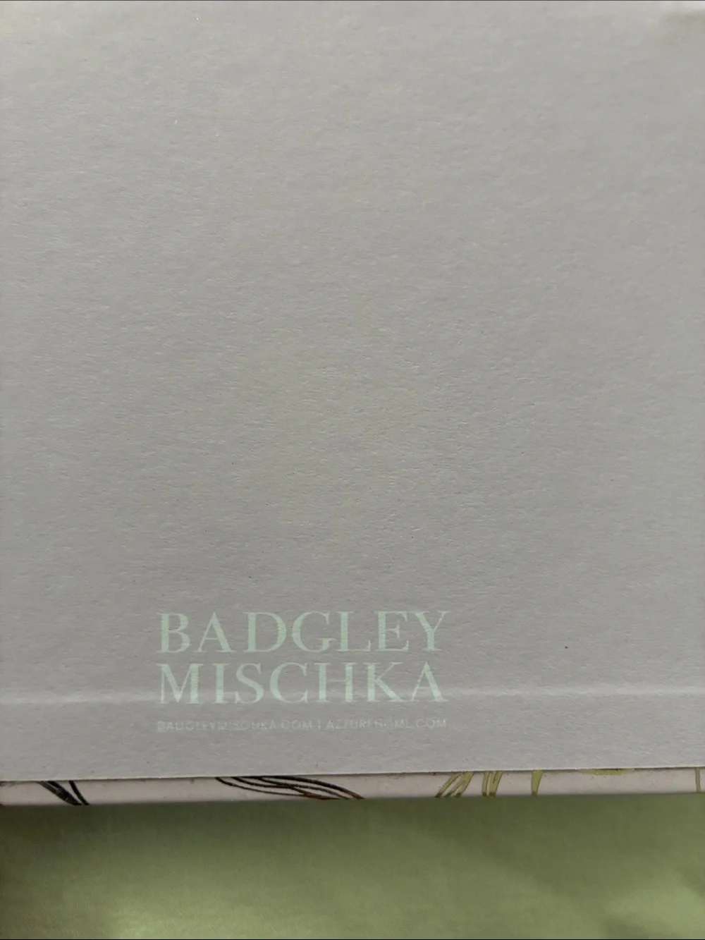 Badgley Mischka Journal
